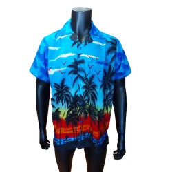 Hawaii palme skjorte