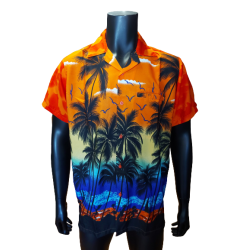 Hawaii palme skjorte