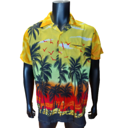 Hawaii palme skjorte