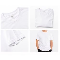 Classic White Tee 150 GSM � 3 Pack